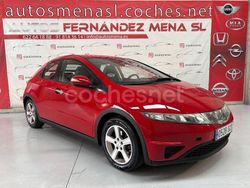 Rojo Usado 2008 Honda Civic Comfort Berlina | 4400 €