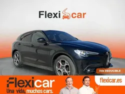 Negro Usado 2022 Alfa Romeo Stelvio Sprint SUV | 28.990 € (Buen precio)