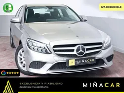 Gris Usado 2019 Mercedes C180 Berlina | 21.825 € (Buen precio)