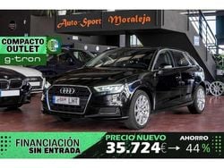 Negro Usado 2020 Audi A3 Sportback g-tron Design Utilitario | 18.400 €