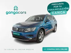 Azul Usado 2021 VW Tiguan Life SUV | 26.990 € (Buen precio)