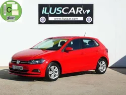 Rojo Usado 2019 VW Polo Advance Berlina | 14.500 € (Precio justo)
