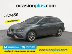 Gris Usado 2018 Seat Leon FR Familiar | 19.200 € (Precio justo)