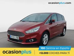 Rojo Usado 2016 Ford S-MAX Titanium Monovolumen | 16.350 € (Precio justo)