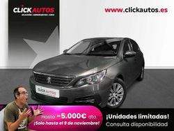 Gris Usado 2021 Peugeot 308 Allure Utilitario | 10.400 € (Buen precio)