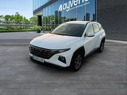 Blanco Usado 2021 Hyundai Tucson SUV | 25.900 € (Precio justo)