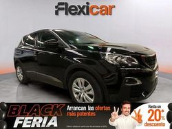 Negro Usado 2018 Peugeot 3008 Active SUV | 12.490 € (Precio justo)