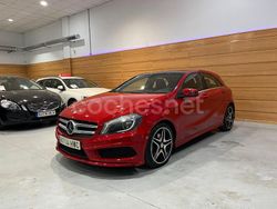 Rojo Usado 2014 Mercedes A200 AMG line Berlina | 14.590 € (Precio justo)