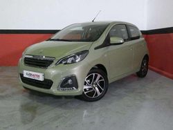 Verde Usado 2021 Peugeot 108 Allure Utilitario | 8900 € (Buen precio)