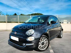 Negro Usado 2016 Fiat 500 Lounge Berlina | 8490 € (Un poco caro)