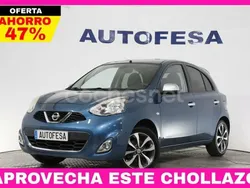 Azul Usado 2015 Nissan Micra N-TEC Utilitario | 8450 € (Precio justo)