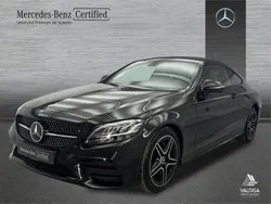 Negro obsidiana Usado 2022 Mercedes C220 AMG line Coupe | 44.900 € (Precio justo)