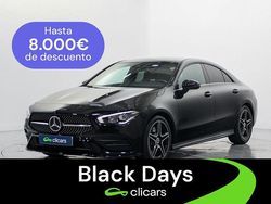 Negro Usado 2020 Mercedes CLA250 Berlina | 35.890 € (Precio justo)
