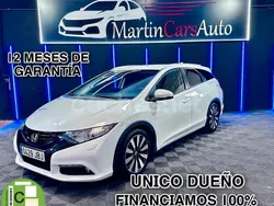 Blanco Usado 2014 Honda Civic Lifestyle Familiar | 7490 € (Precio justo)