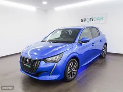 Azul Usado 2023 Peugeot e-208 Allure Utilitario | 28.800 €