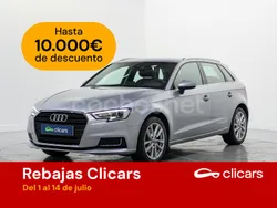 Gris / plata Usado 2018 Audi A3 Sportback Design Berlina | 19.990 € (Buen precio)
