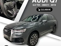 Gris / plata Usado 2019 Audi Q7 S-Line SUV | 32.990 €