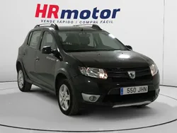 Negro Usado 2015 Dacia Sandero Stepway Utilitario | 7490 € (Precio justo)