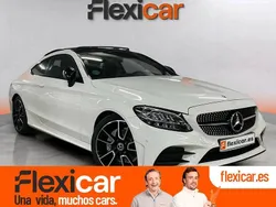 Blanco Usado 2021 Mercedes C220 Coupe | 35.490 € (Buen precio)