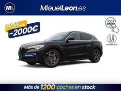 Negro Usado 2019 Alfa Romeo Stelvio Super SUV | 23.985 € (Precio justo)