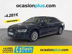 Azul Usado 2017 Audi A8 Berlina | 47.100 €