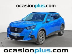 Azul Usado 2021 Peugeot e-2008 Style SUV | 18.173 € (Precio justo)