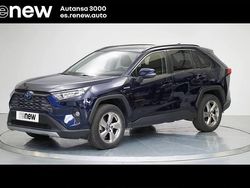 Azul orión Usado 2021 Toyota RAV4 Hybrid Luxury SUV | 32.707 € (Precio justo)