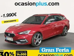 Rojo Usado 2021 Seat Leon ST FR Familiar | 19.900 € (Precio justo)