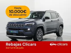 Gris Usado 2022 Jeep Compass Limited SUV | 20.990 € (Precio justo)