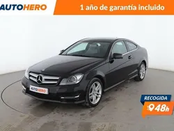 Negro Usado 2013 Mercedes C220 AMG Coupe | 17.599 €
