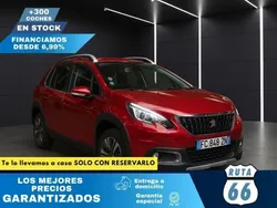 Rojo Usado 2019 Peugeot 2008 Allure SUV | 12.990 € (Precio justo)