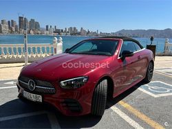 Rojo Usado 2021 Mercedes E450 Descapotable | 61.500 €