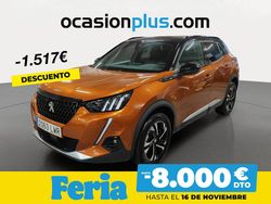 Naranja Usado 2022 Peugeot 2008 GTi SUV | 16.690 € (Buen precio)