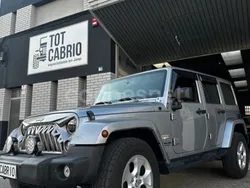 Gris / plata Usado 2015 Jeep Wrangler Unlimited Sahara SUV | 34.900 € (Precio justo)