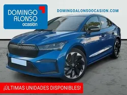 Azul Usado 2025 Skoda Enyaq iV SportLine SUV | 39.190 € (Un poco caro)