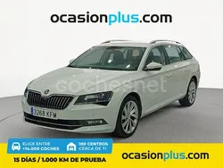 Blanco Usado 2017 Skoda Superb Style Familiar | 17.500 € (Precio justo)