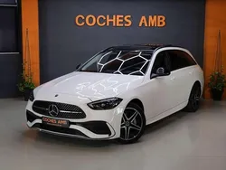 Blanco Usado 2022 Mercedes C300e Familiar | 37.950 € (Precio justo)