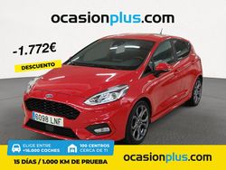 Rojo Usado 2021 Ford Fiesta ST-Line Utilitario | 12.790 € (Precio justo)