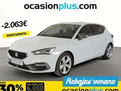 Blanco Usado 2021 Seat Leon FR Utilitario | 20.637 € (Precio justo)