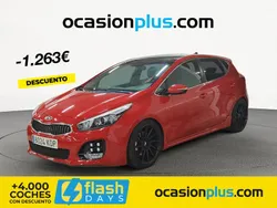 Rojo Usado 2017 Kia Ceed GT GT-Line Berlina | 13.900 € (Precio justo)