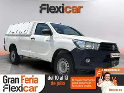 Blanco Usado 2019 Toyota HiLux Recogida | 26.490 € (Precio justo)