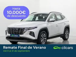 Blanco Usado 2022 Hyundai Tucson SUV | 26.990 € (Precio justo)