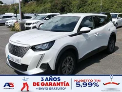 Blanco Usado 2020 Peugeot e-208 Active Utilitario | 13.650 € (Precio justo)