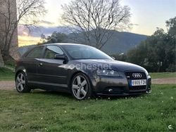 Negro Usado 2008 Audi A3 Ambition Berlina | 6700 € (Precio justo)