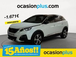 Blanco Usado 2019 Peugeot 3008 GT-line SUV | 18.390 € (Precio justo)