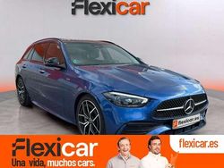 Azul Usado 2022 Mercedes C300e Familiar | 39.590 € (Precio justo)