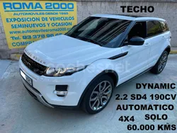 Blanco Usado 2014 Land Rover Range Rover evoque Dynamic SUV | 20.900 € (Precio justo)