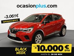 Rojo Usado 2020 Renault Captur Intens SUV | 17.200 € (Precio justo)