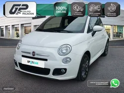 Blanco Usado 2015 Fiat 500 S Descapotable | 8795 € (Precio justo)