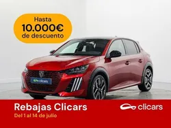 Rojo Usado 2024 Peugeot 208 GT Utilitario | 20.490 € (Precio justo)